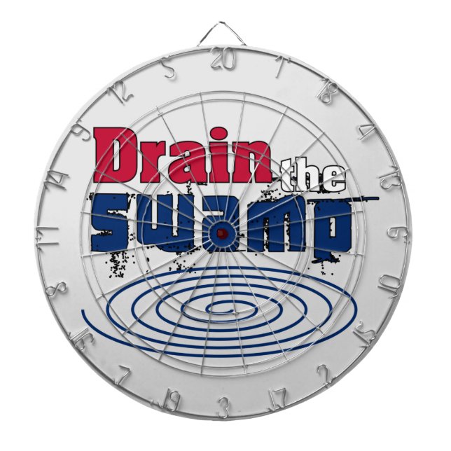 Drain the Swamp    Dart Board (Front)