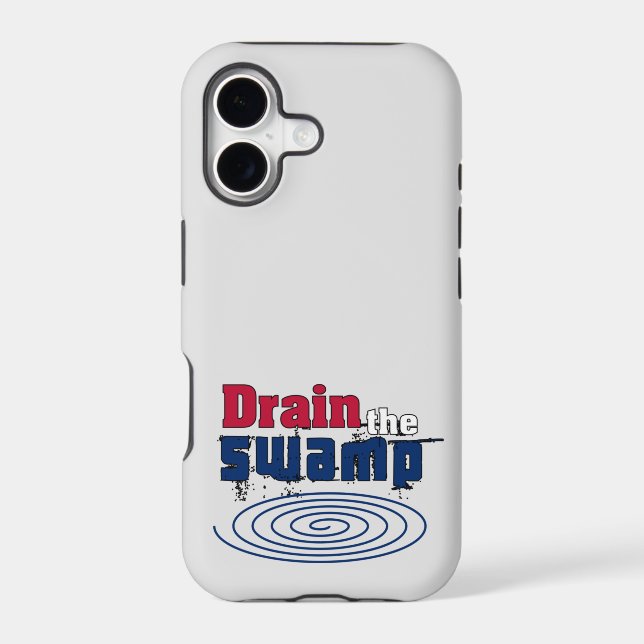 Drain the Swamp   Iphone Case (Back)