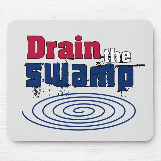 Drain the Swamp Mouse Pad (Front)