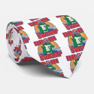 Drain the Swamp Neck Tie