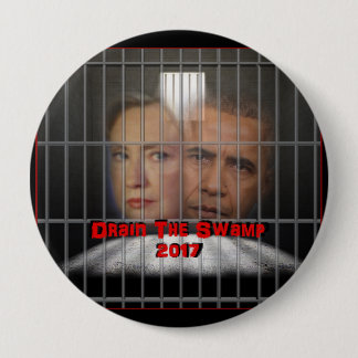 Drain the Swamp!! Pinback Button