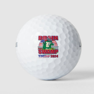 Drain-The-Swamp-Trump-2024 Golf Balls