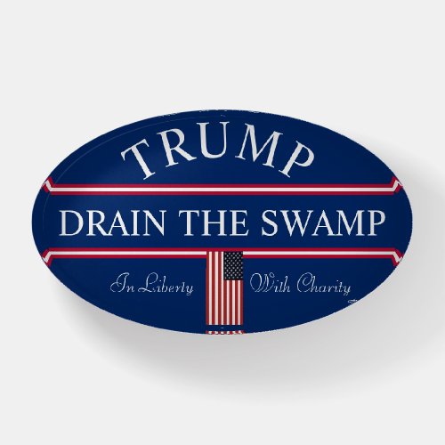 Drain the Swamp Trump  Paperweight