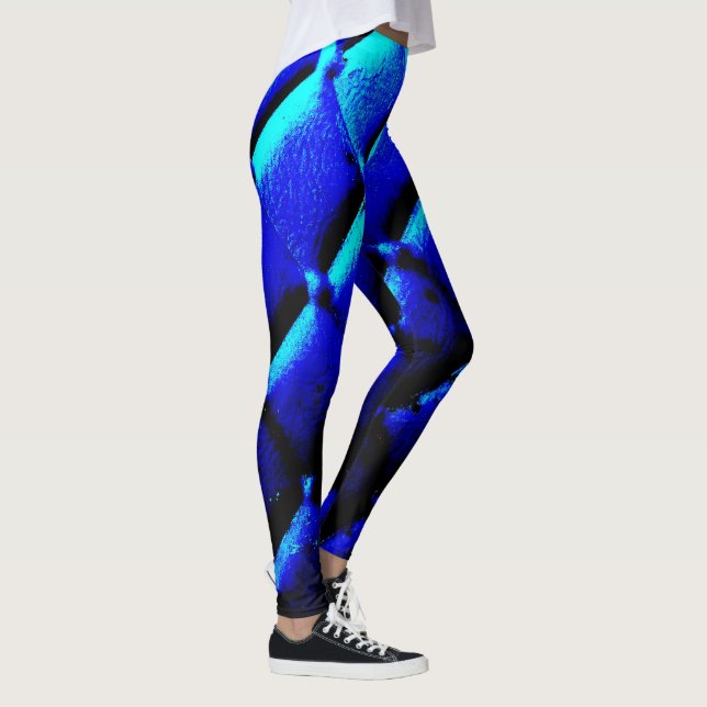 Drak Blue velvet Leggings (Right)