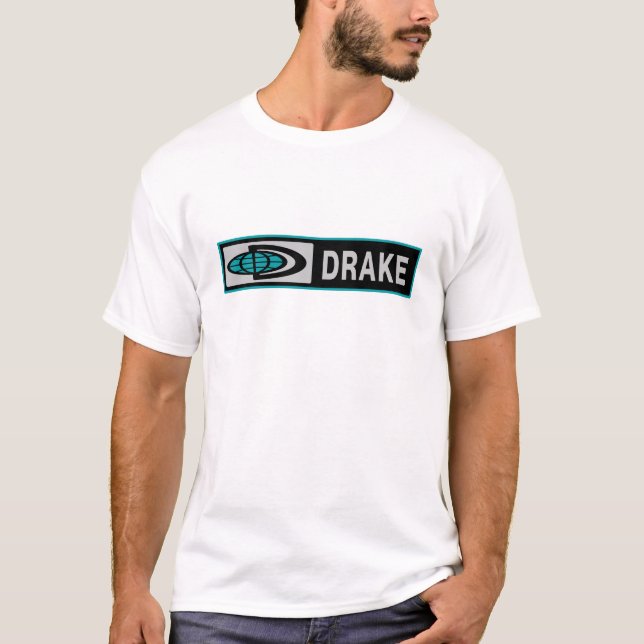 DRAKE Amateur Ham Radio Logo T-Shirt (Front)
