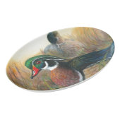 Drake and Susie Porcelain Serving Platter (Angled)