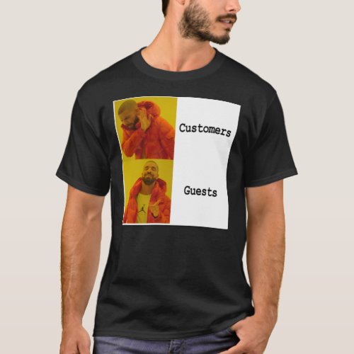 Drake doesnx27t like customers Classic T_Shirt
