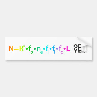 Drake Equation Bumper Sticker