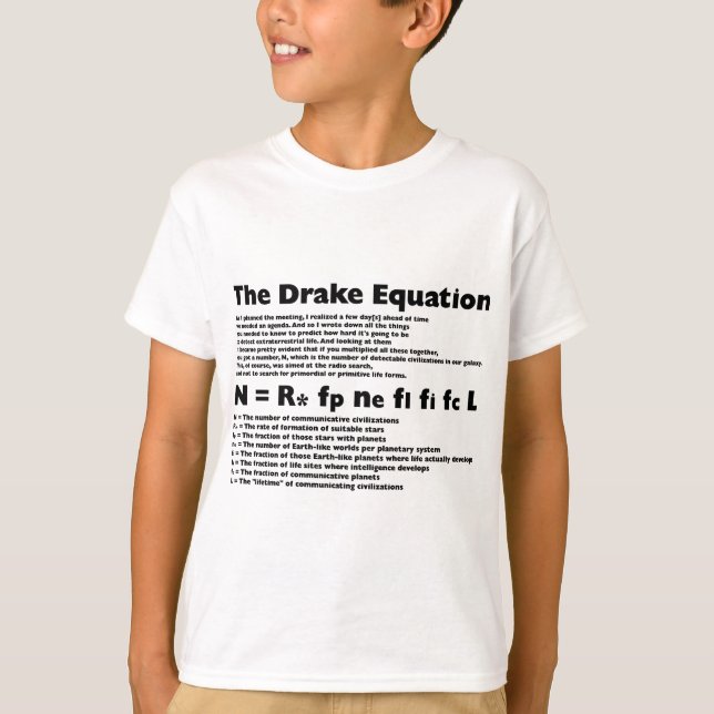 Drake_Equation T-Shirt (Front)