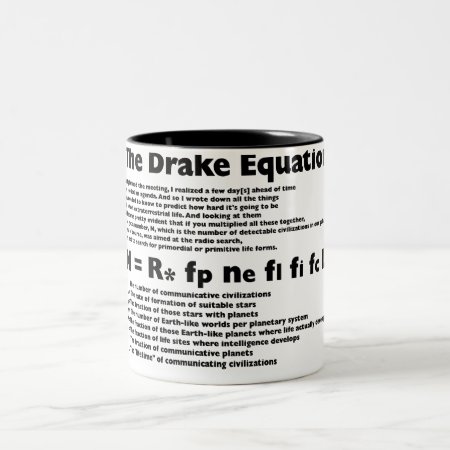 Drake_equation Two-tone Coffee Mug