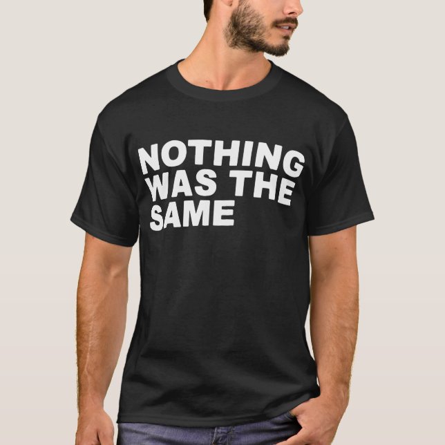 Drake Nwts Nothing Was The Same 2013 Tour Black Dr T-Shirt (Front)