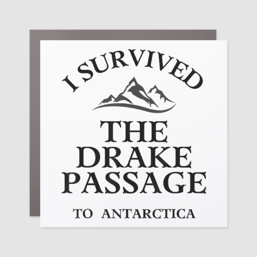 Drake Passage Antarctica Car Magnet