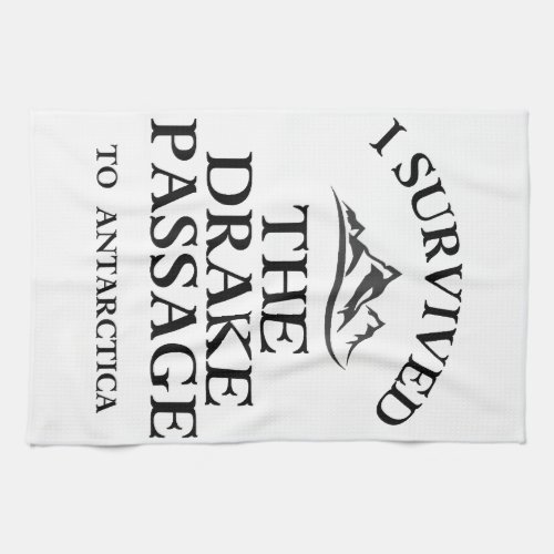 Drake Passage Antarctica Kitchen Towel