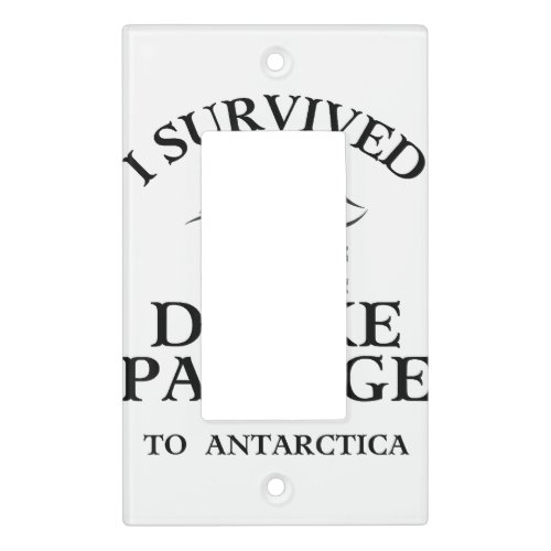 Drake Passage Antarctica Light Switch Cover
