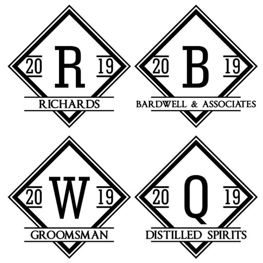 Drake Set w/ Glencairn Glasses & Whiskey Decanter (Designs)