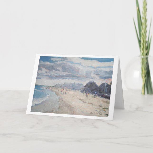 Drake's Island Beach Wells, Maine Card (Front)