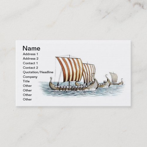 Drakkar Business Card