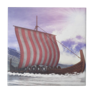 Drakkars Ceramic Tile