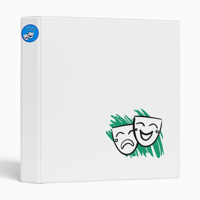 Drama 3 Ring Binder (Front/Spine)