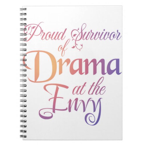 Drama At the Envy _ Massage Meme Notebook