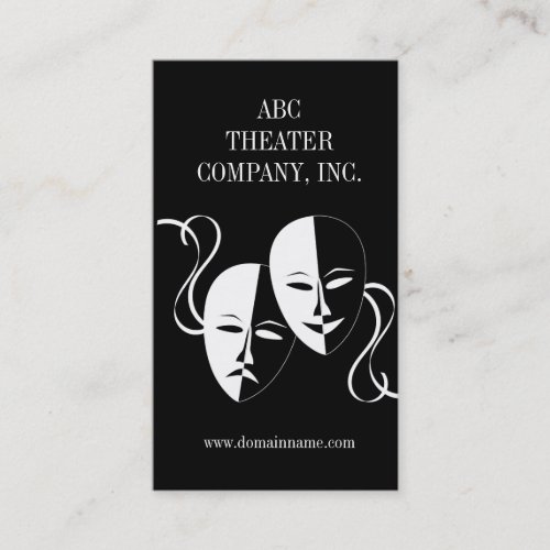 Drama Club or Actress/Actor Business Card