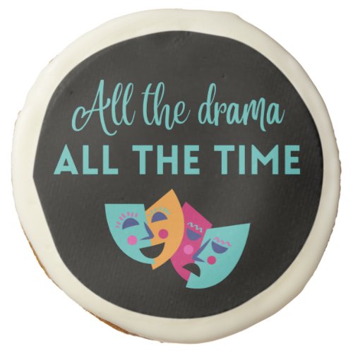 Drama Club Party Favors Actors and Theater Majors Sugar Cookie