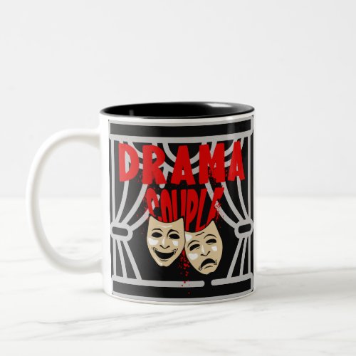 Drama couple _LOVE Two_Tone Coffee Mug