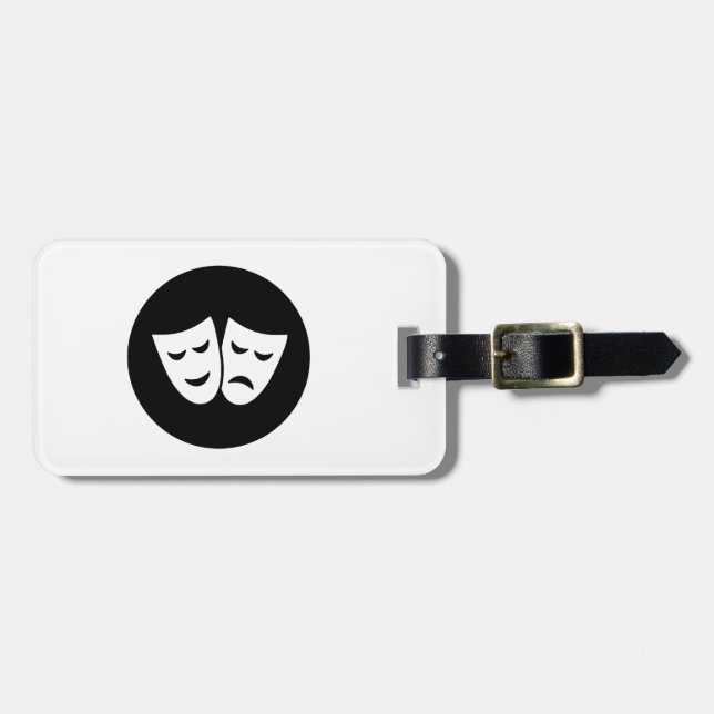 Drama Ideology Luggage Tag (Front Horizontal)
