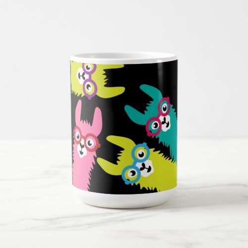 Drama Llama Colorful Camelid   Coffee Mug