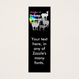 Drama Llama Herder Bookmark