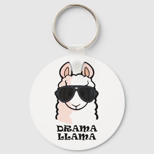Drama Llama Keychain