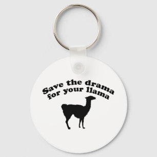 Drama Llama Keychain