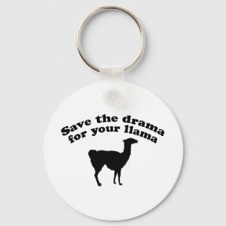 Drama Llama Keychain
