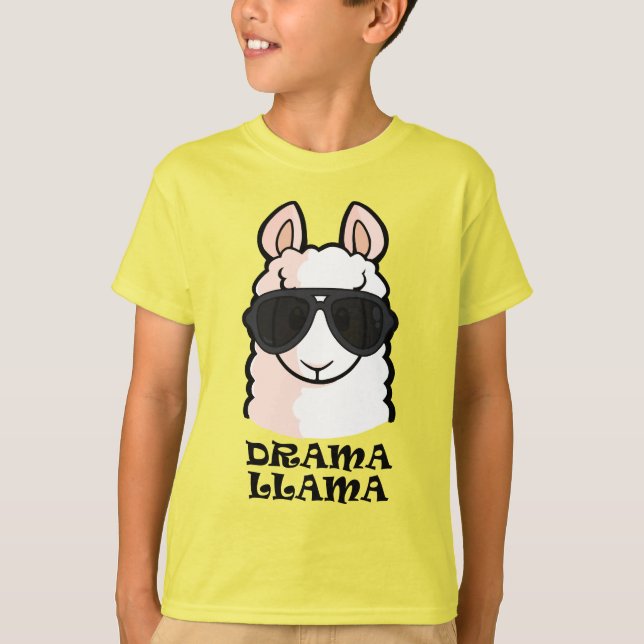 Drama Llama T-Shirt (Front)