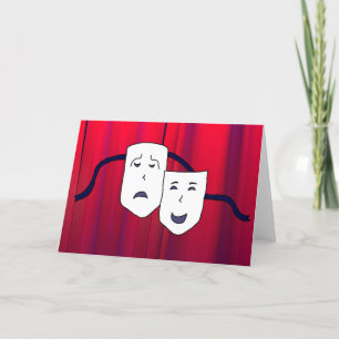 Drama Masks card