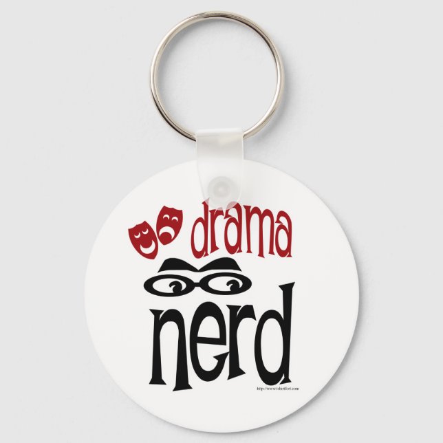 Drama Nerd Keychain (Front)