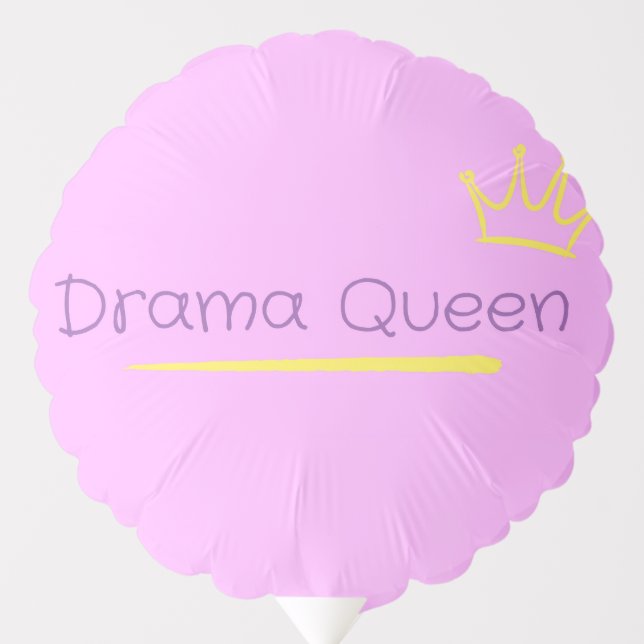 Drama Queen Balloon (Front)