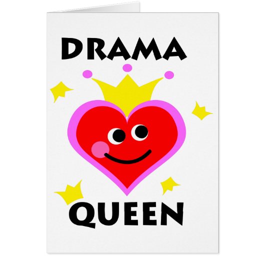 drama queen. cards (Front)
