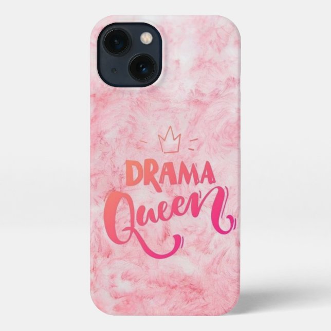 Drama Queen iPhone Case (Back)