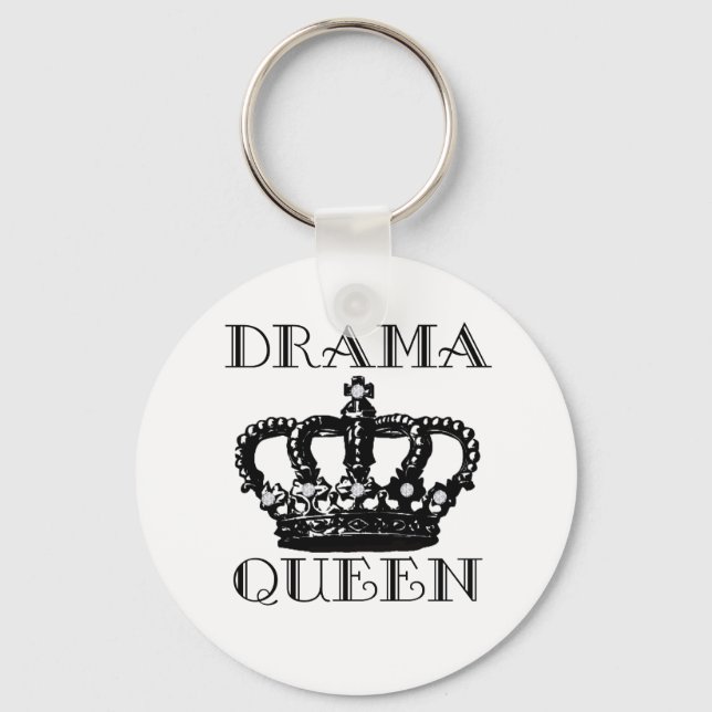 Drama Queen Keychain (Front)