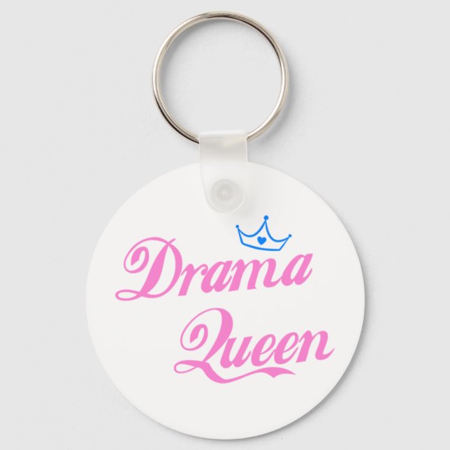 Drama Queen Keychain (Front)