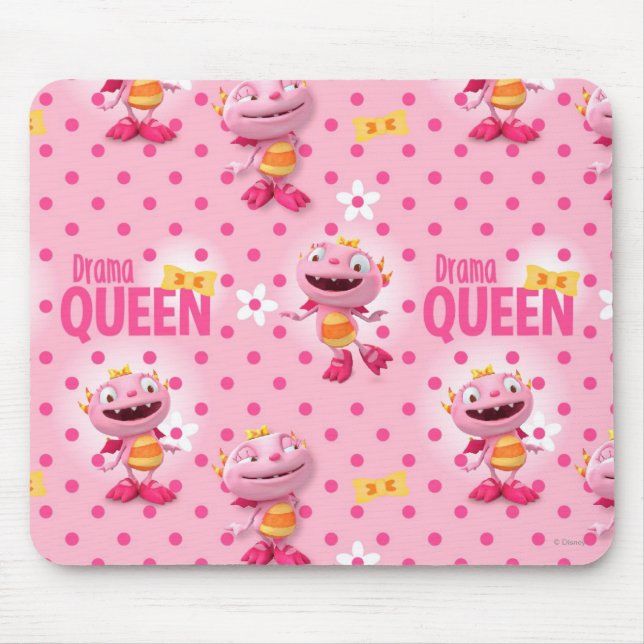 Drama Queen Mouse Pad (Front)