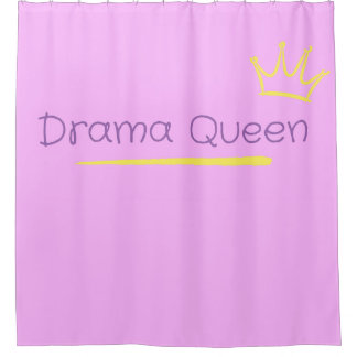 Drama Queen Shower Curtain