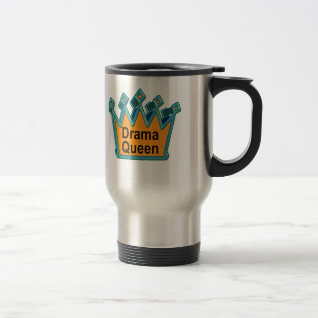 Drama Queen T-shirts and Gifts For Her Travel Mug (Right)