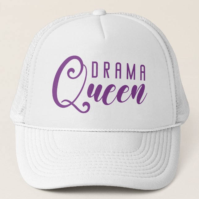 Drama Queen Trucker Hat (Front)