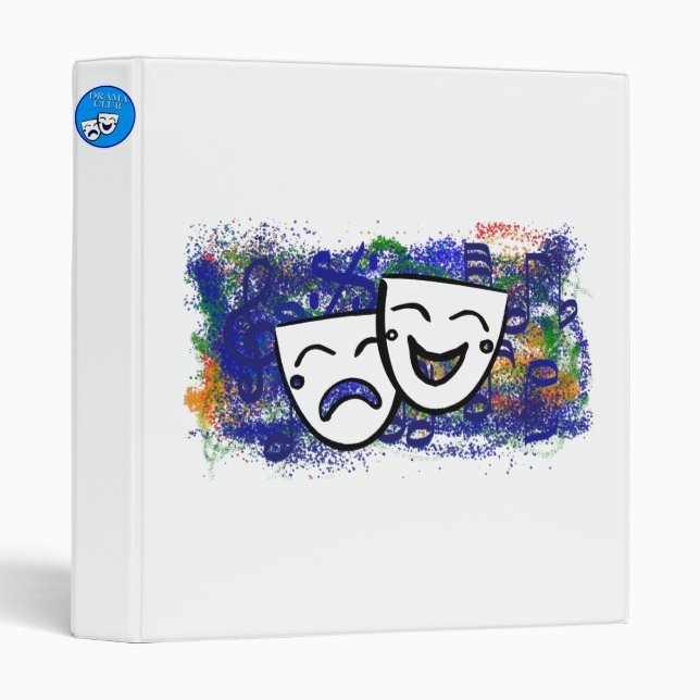 Drama: Splashes of Color Binder (Front/Spine)