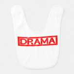 Drama Stamp Baby Bib