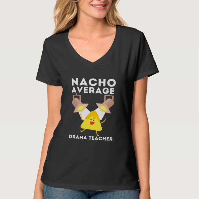 Drama Teacher For Theatre And Performing Arts - Na T-Shirt (Front)