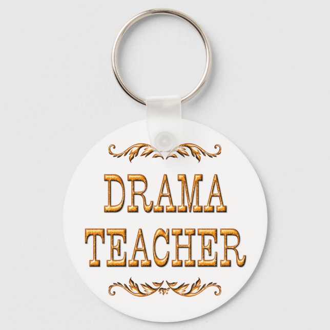 Drama Teacher Keychain (Front)