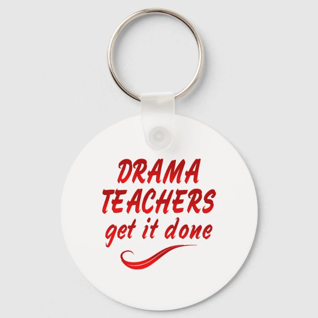 Drama Teachers Keychain (Front)